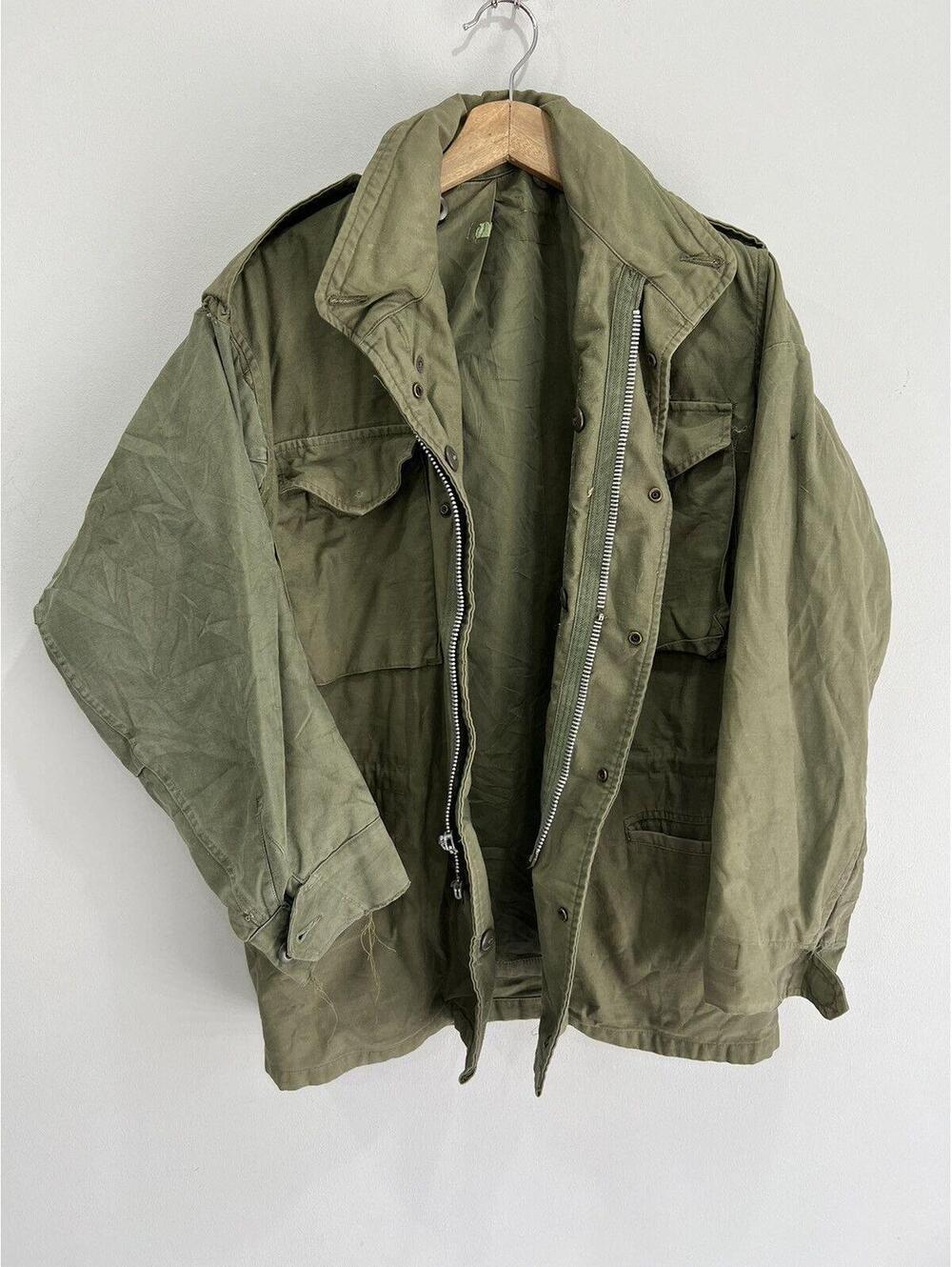 Vintage 1950s Army Field Coat Jacket m-1951